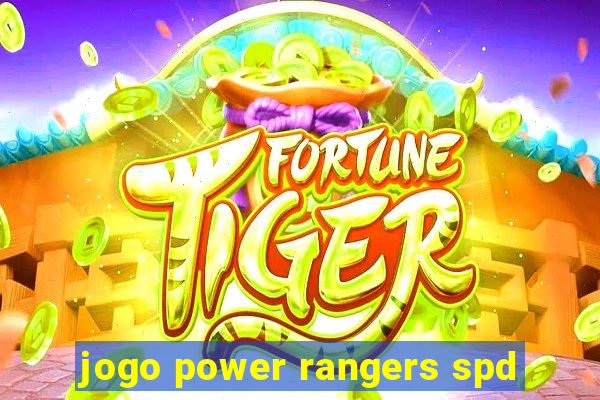 jogo power rangers spd